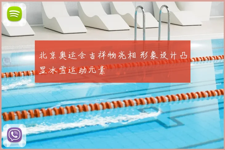 北京奥运会吉祥物亮相 形象设计凸显冰雪运动元素